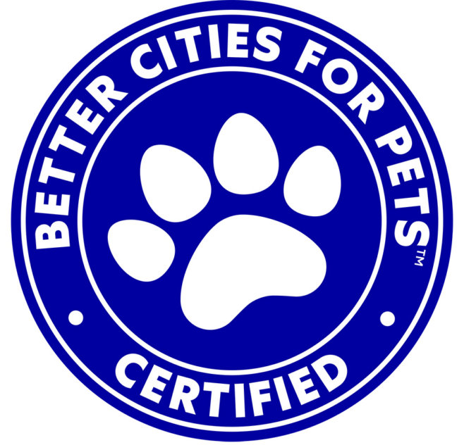 Better City For Pets™ seal