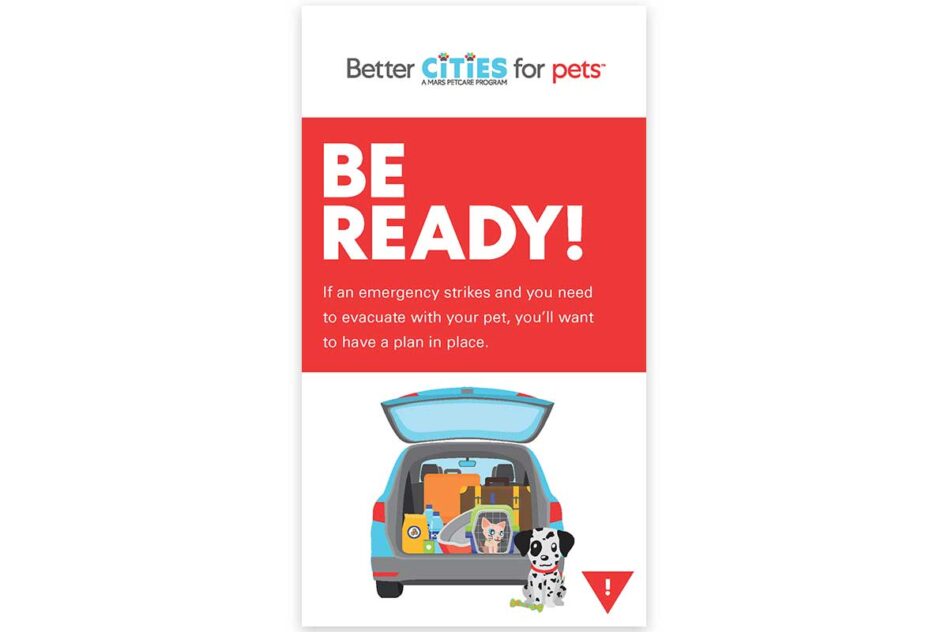 cover of emergency planning brochure; it says "Be Ready!"