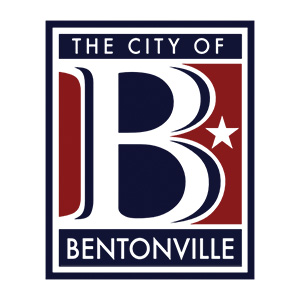 logo for the city of Bentonville, Arkansas