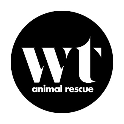 Logo de sauvetage d'animaux piège à loups